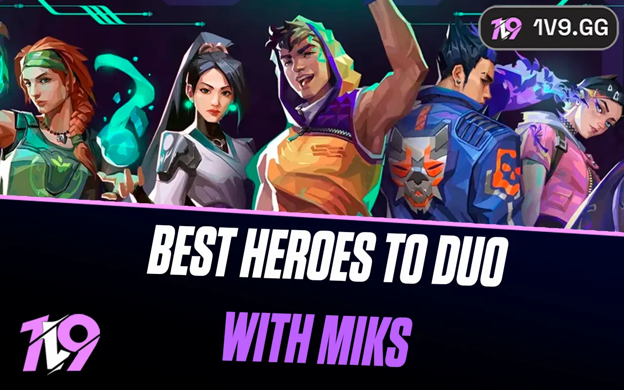 5 Best Agents To Duo With Miks in Valorant